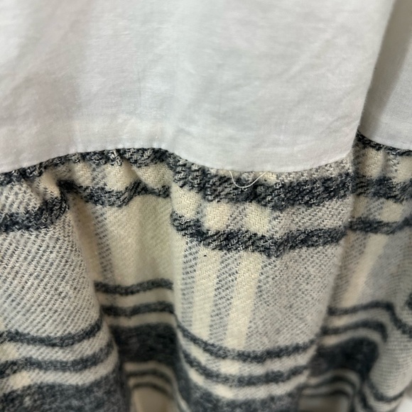 French Connection Arla Flannel LS Shirt Dress - Picture 2 of 8